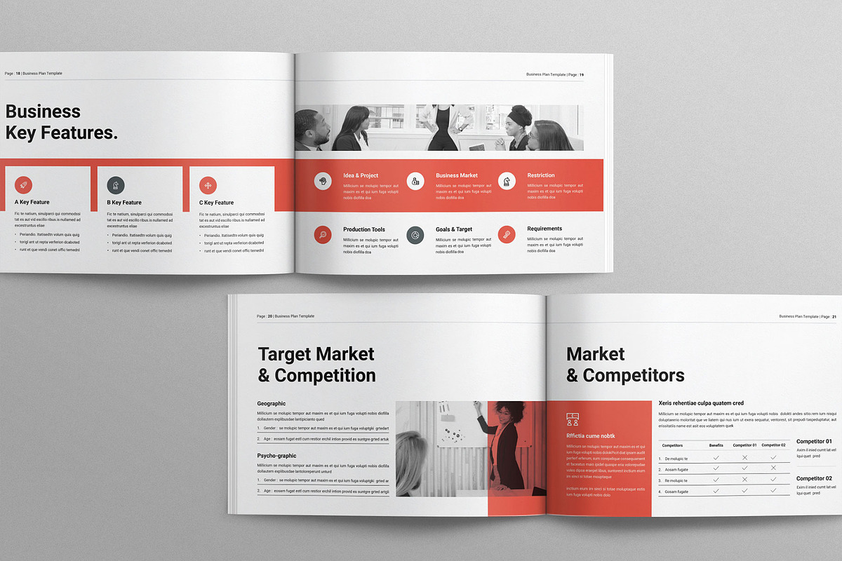 Business Plan Template Landscape preview 7