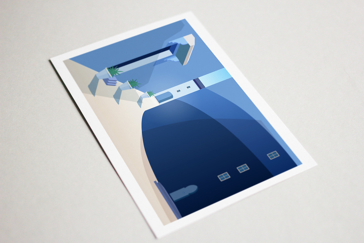 Morocco landscapes, architecture set, a Decorative Illustration by Good Studio (Photo 3 of 4)