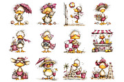 Beach Duck Clipart, an Illustration by Design Market (Thumbnail 3 of 4)