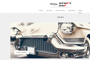 Sport Car - Shopify Theme