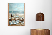 Coastal Beach Wall Art Collection, a Decorative Illustration by PrintablesByFranklyn (Thumbnail 4 of 9)