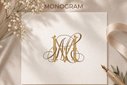 MM Wedding Monogram Logo, a Branding & Logo Template by LogoAV (Thumbnail 5 of 6)