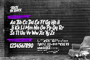 Back In Black - Hand Brush Type, a Handwritten Font by ikiiko (Thumbnail 5 of 7)