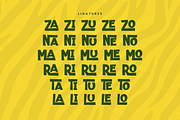 Zurambi – Adventure Display Font, a Sans Serif Font by Variatype (Thumbnail 8 of 14)