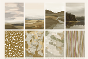 Autumn Fall Earthy Background, a Background Graphic by Cozy pattern shop (Thumbnail 3 of 10)