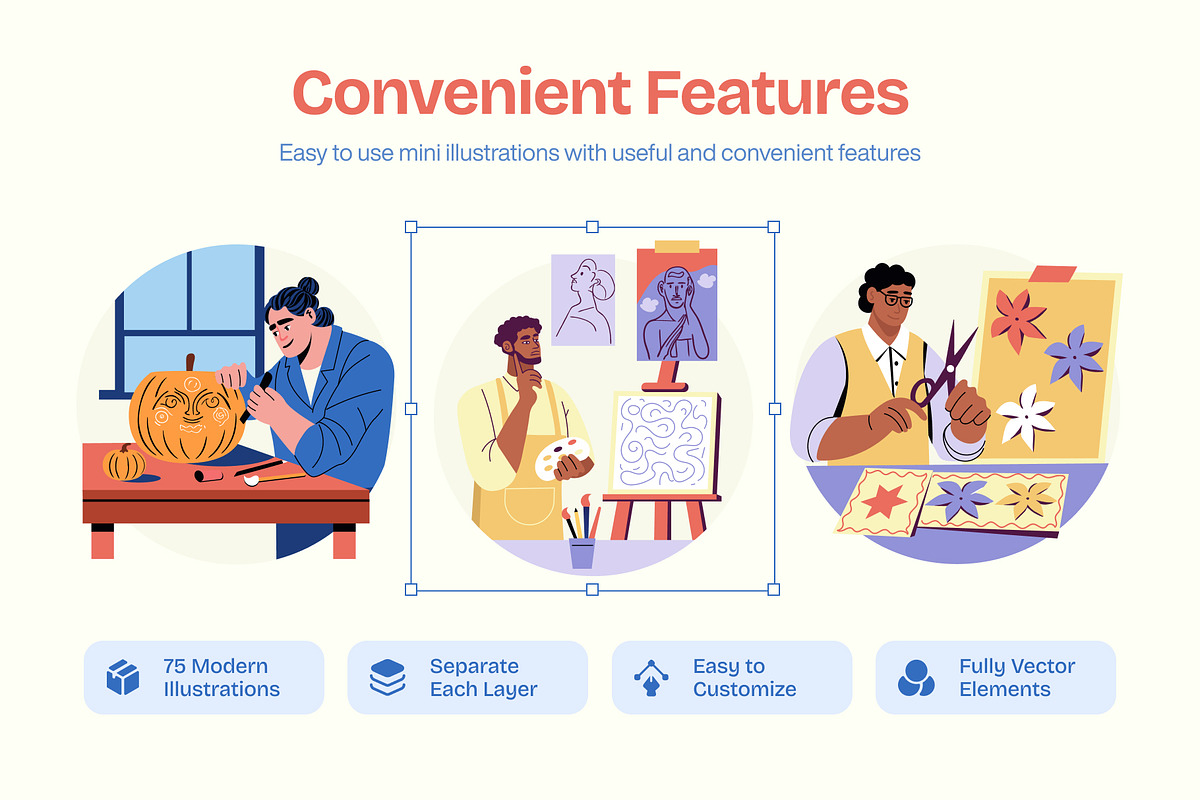 Creative Design Illustration Set, a Decorative Illustration by Prosymbols (Photo 2 of 10)