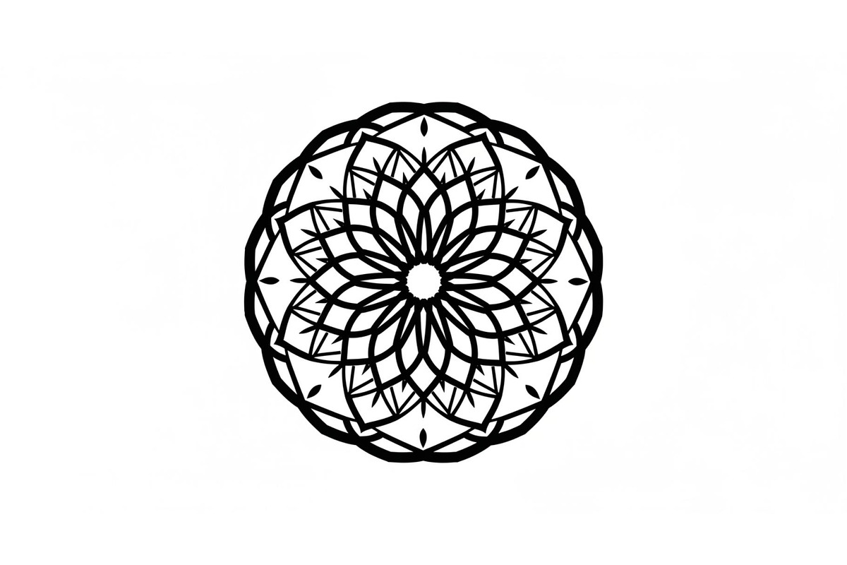 Geometric Mandala Vector Bundle, an Illustration by Designs_River (Photo 38 of 51)