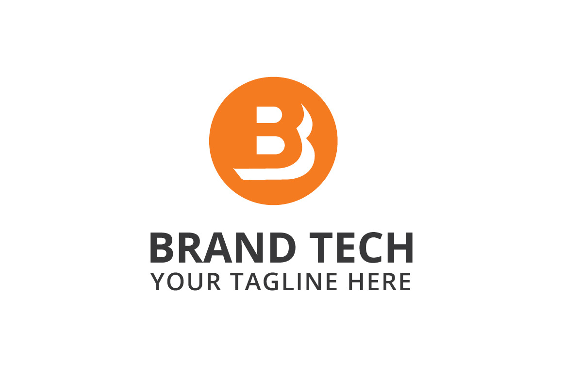 Brand Tech Logo by Logo20  Creative Market