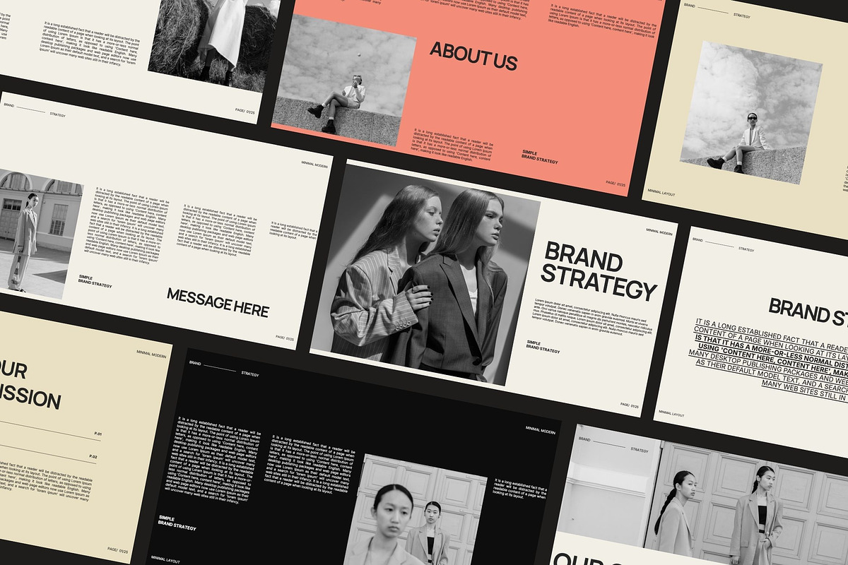 MAHA - Brand Strategy Powerpoint, a Presentation Template by studiobasic (Photo 1 of 7)