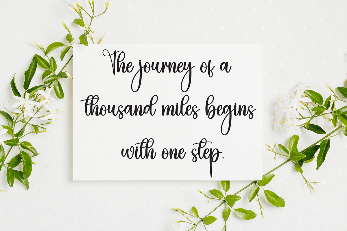 Sweetie | Script Font, a Handwritten Font by Scratchones (Photo 3 of 9)