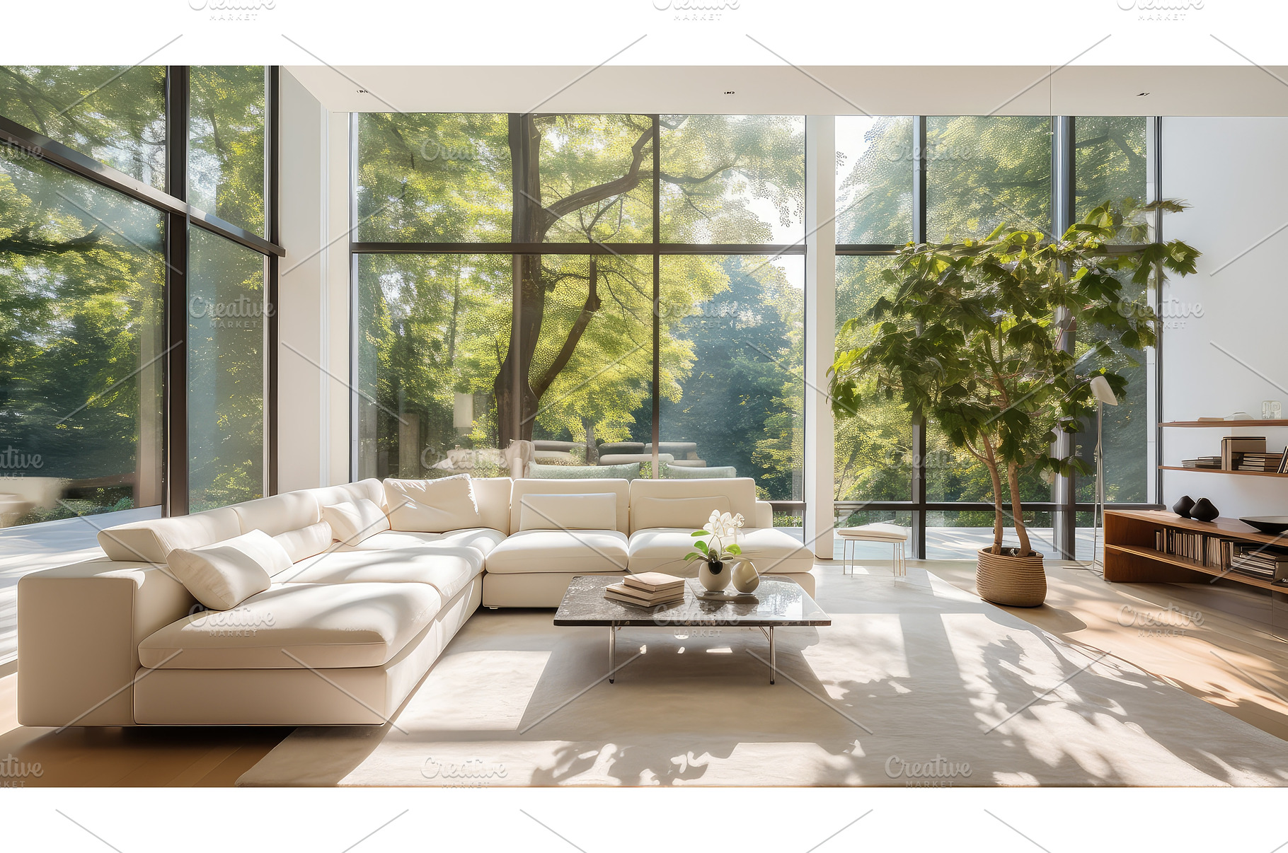 furniture light and bright ai, a Background Photo by pikepicture