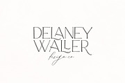 Rosemarie Dainty Serif, a Serif Font by Rachel Kick (Thumbnail 3 of 12)