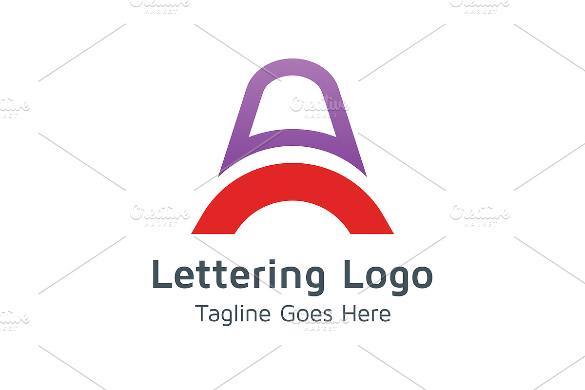 20 Logo Lettering A Template Bundle, a Branding & Logo Template by Acongraphic (Photo 14 of 21)