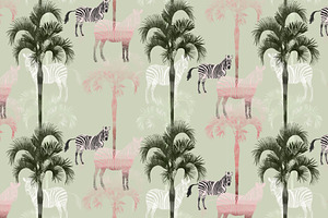 Oasi, Luxury Jungle Pattern