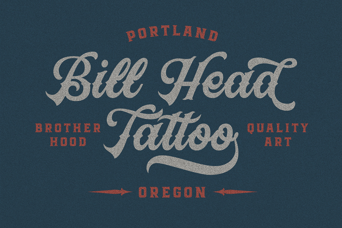 Black Jack Font Combination preview 4