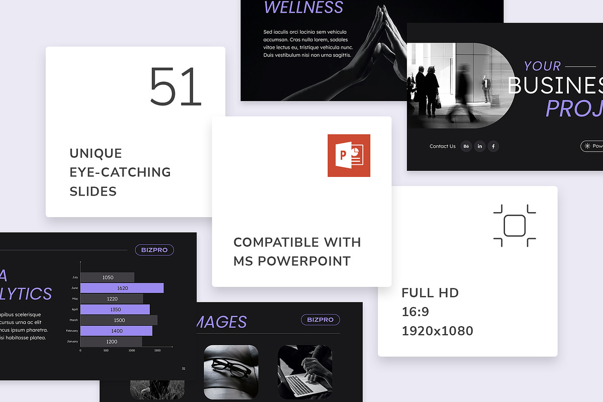 Presentation Dark Mode, a Presentation Template by TemplatesNow! (Photo 2 of 13)
