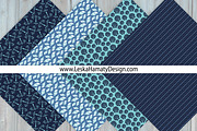 Nautical Sea Digital Papers, a Pattern Graphic by Leska's Digitals (Thumbnail 3 of 4)