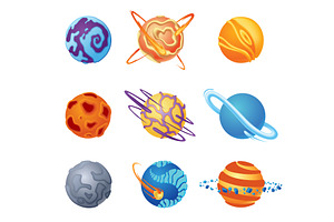 3D render Solar System planets, an Object Illustration by Things for designers