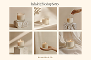 Candle Mockup Set, a Packaging Mockup by Brandear Design (Thumbnail 3 of 17)