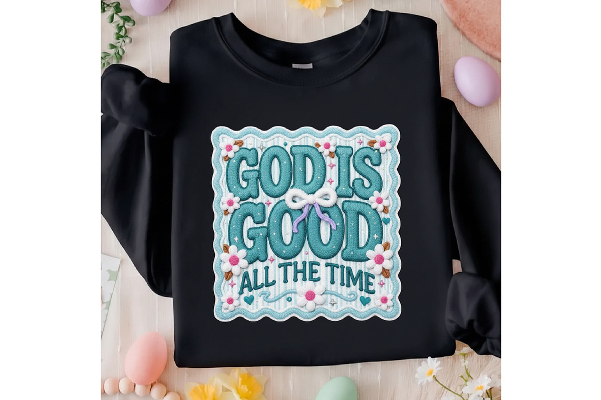 Faux Yarn God is Good Faith Shirt Pn, an Illustration by designcity5 (Photo 6 of 9)