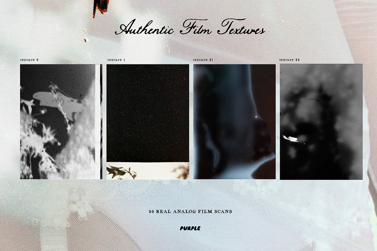 Authentic Film Textures, a Texture Graphic by Purple (Photo 4 of 14)