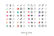 Flat medic icon and illustration kit, an Icon by Oleg Beresnev (Thumbnail 3 of 5)