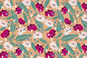 Botanical Pattern, a Pattern Graphic by Anis Illustration (Thumbnail 3 of 6)