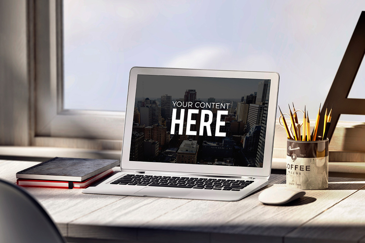 5 PSD screen mockups, a Mac Mockup by Egor Shkolnikov (Photo 4 of 5)