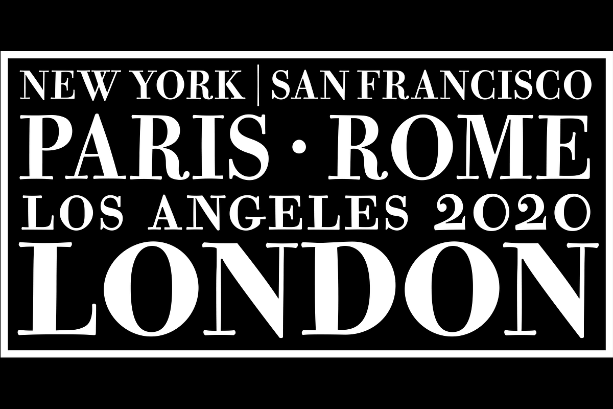 Bodoni Casale - Bonus Package, a Serif Font by California Type Foundry (Photo 7 of 9)