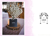 Logo Pack Vol.2. Romantic & Wedding, a Branding & Logo Template by Mint Air Studio (Thumbnail 3 of 22)