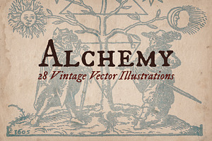 Vintage Illustrations - Alchemy