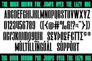 Hunga - Condensed Font, a Sans Serif Font by NuType (Thumbnail 3 of 11)