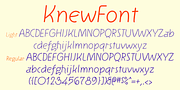 KnewFont, a Handwritten Font by Ingrimayne Type (Thumbnail 5 of 7)