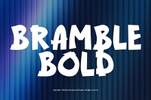 Bramble Bold Playful Chunky Font