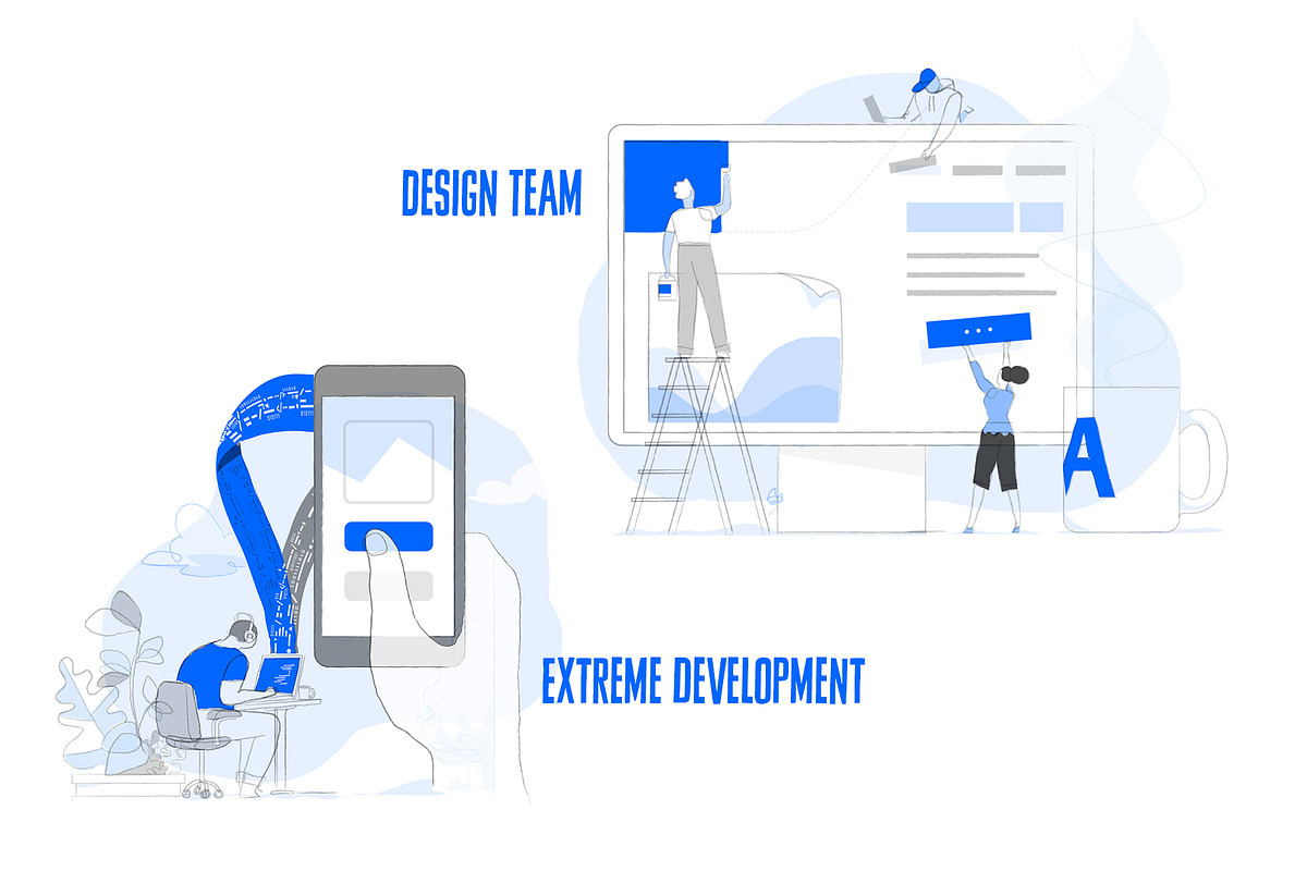 Innovative Digital Startup, a Technology Illustration by Hurcastock! (Photo 6 of 7)