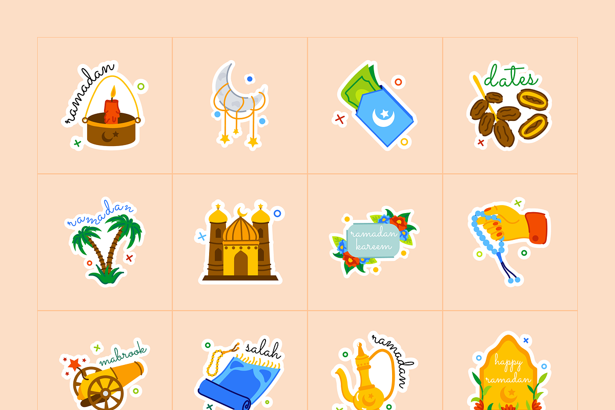 Ramadan Designs Bundle, an Emoji Icon by Prosymbols (Photo 8 of 15)