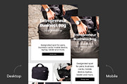 Email E-commerce Templates, an Email Template by Middltone (Thumbnail 2 of 3)