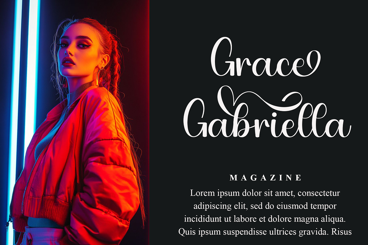 Elegance Calligraphy, a Handwritten Font by FreshTypeINK (Photo 2 of 8)