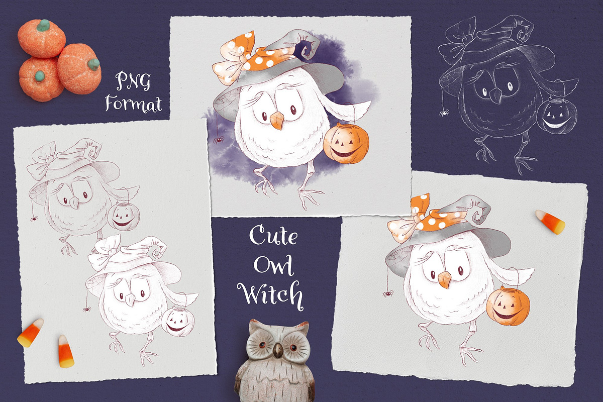 Trick or treat?, a Decorative Illustration by Yuliya Art (Photo 13 of 19)