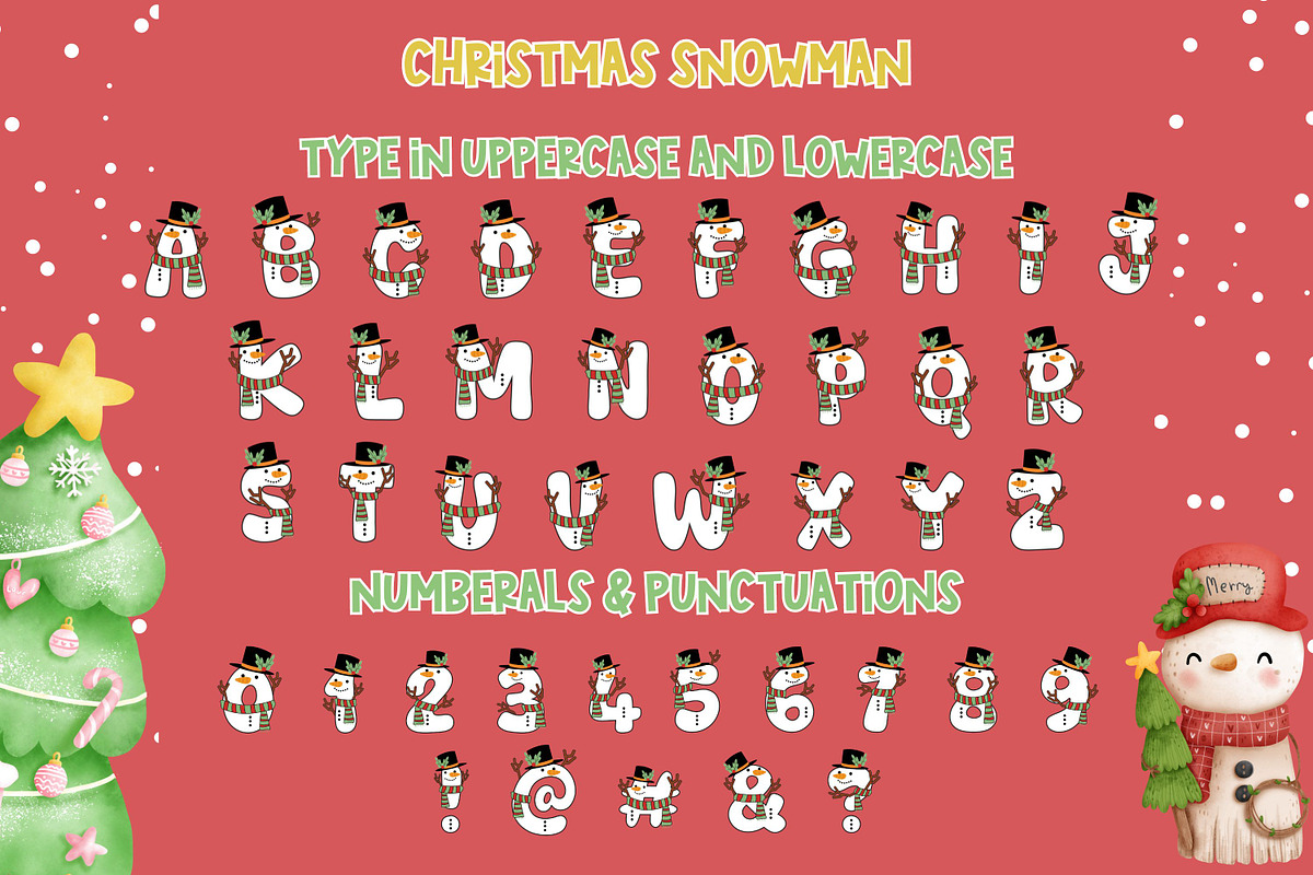 Cute Christmas - 7 Color Fonts, a Graphic by Adalin Shop (Photo 9 of 22)