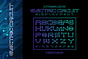 Circuit Electric, a Symbol Font by herulogo (Thumbnail 5 of 5)
