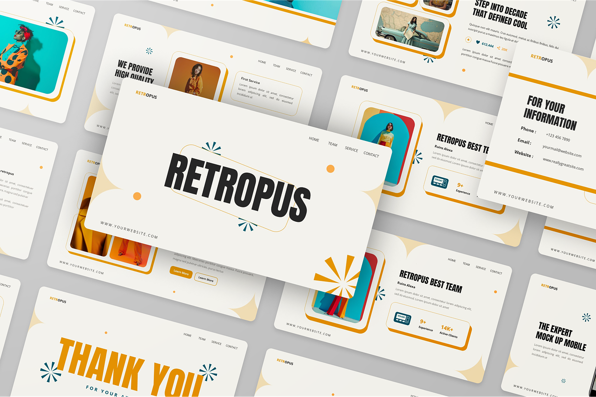 Fashion Vintage Keynote, a Presentation Template by Annora Studio (Photo 5 of 5)