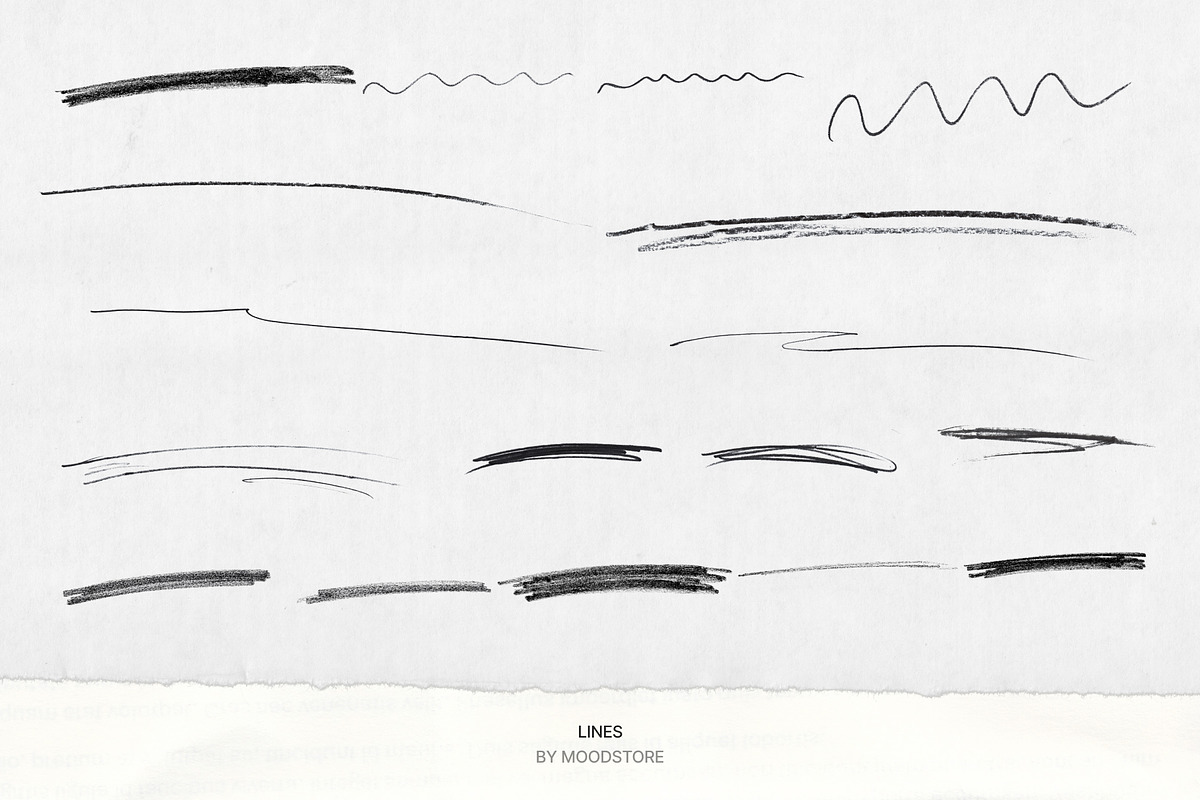 Pencil Scribble Elements 450+, an Object Graphic by MOODSTORE (Photo 6 of 17)