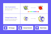 150 Innovation Icons, an Outline Icon by Creative Stall (Thumbnail 2 of 8)