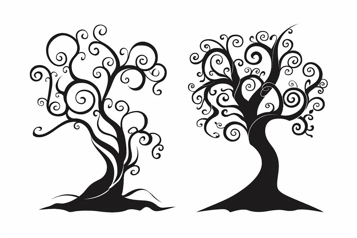 Tree Laser Cut Bundle | Decorative, a Graphic by jahid234 (Photo 5 of 9)