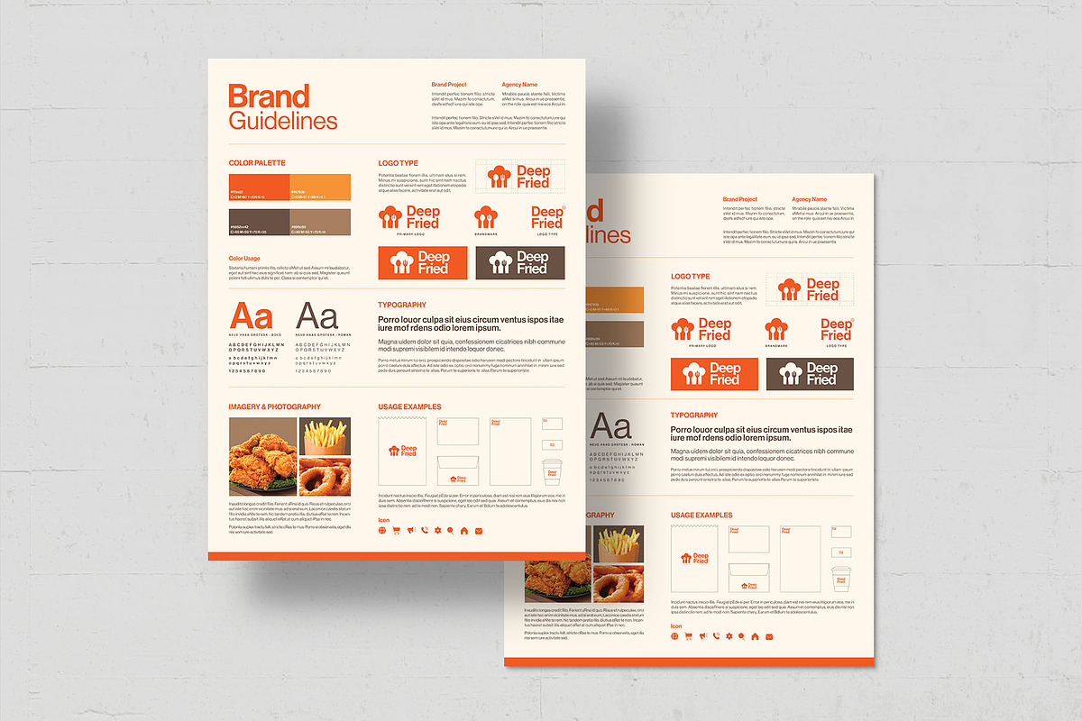 Brand Guidelines Poster Template, a Poster Template by BrandPacks (Photo 5 of 6)