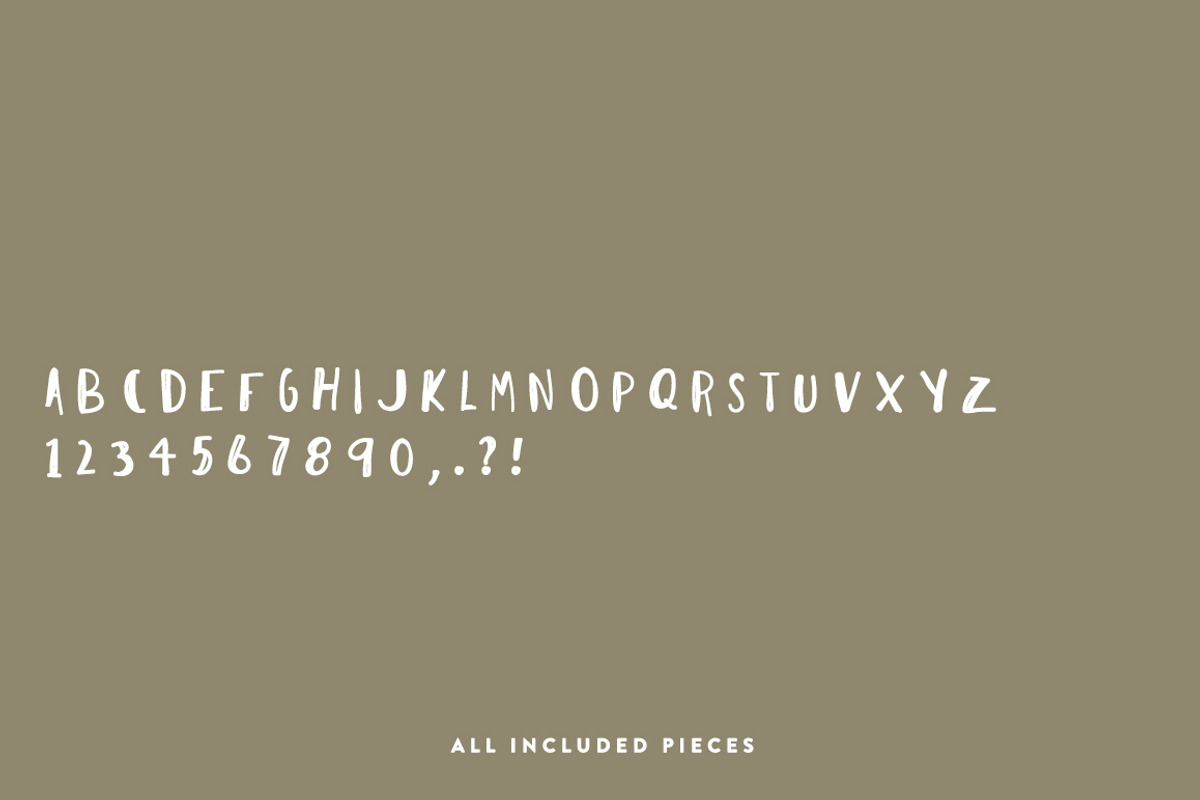 I Need Coffee Font preview 4