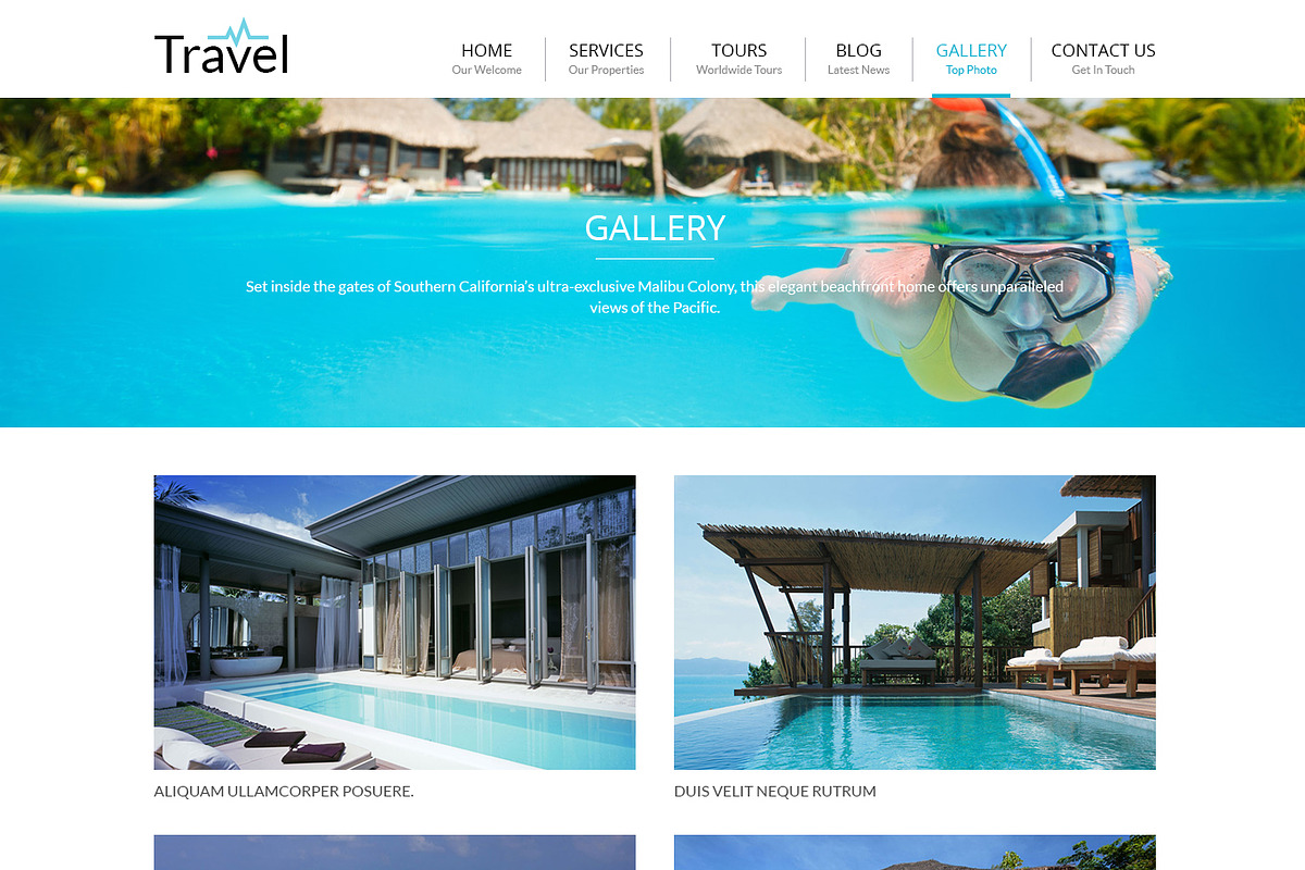 Travel - Responsive Wordpress Theme, a WordPress Template by Cmsideas (Photo 3 of 5)