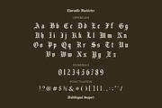 Thornville — Blackletter Display, a Blackletter Font by Creacy Studio (Thumbnail 10 of 10)