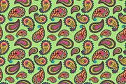 3 vector paisley seamless pattern., a Pattern Graphic by Zarica Art (Thumbnail 3 of 5)